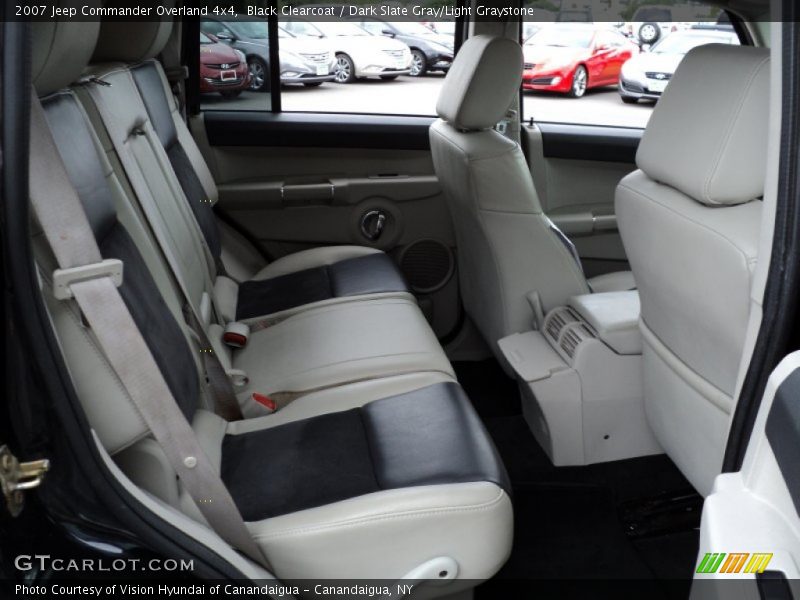  2007 Commander Overland 4x4 Dark Slate Gray/Light Graystone Interior