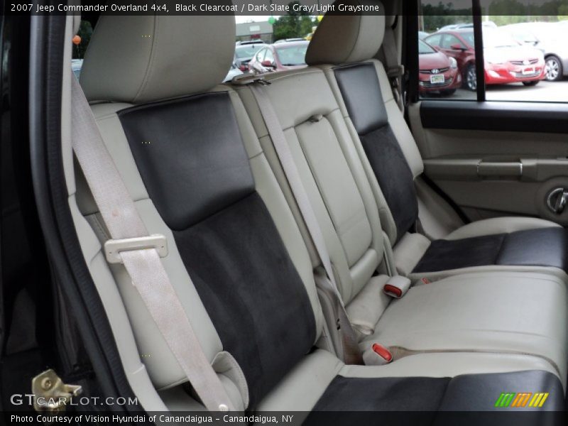  2007 Commander Overland 4x4 Dark Slate Gray/Light Graystone Interior