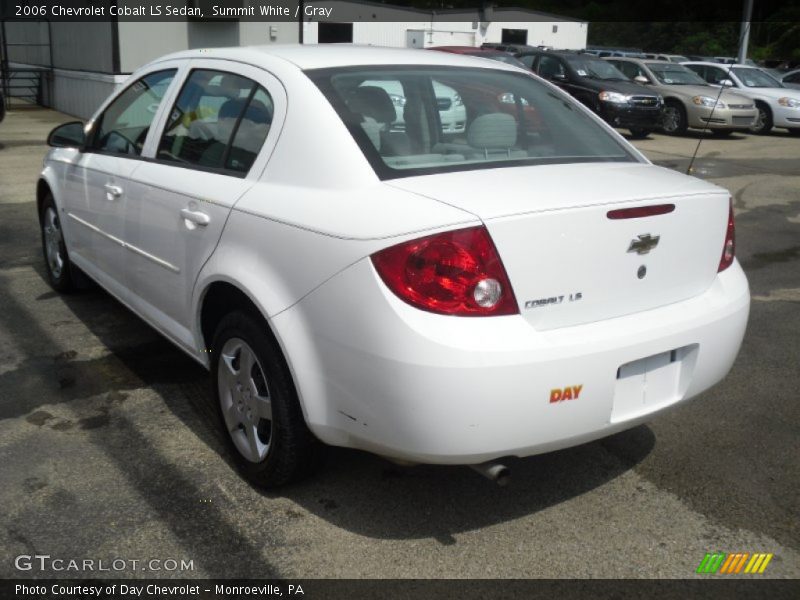 Summit White / Gray 2006 Chevrolet Cobalt LS Sedan