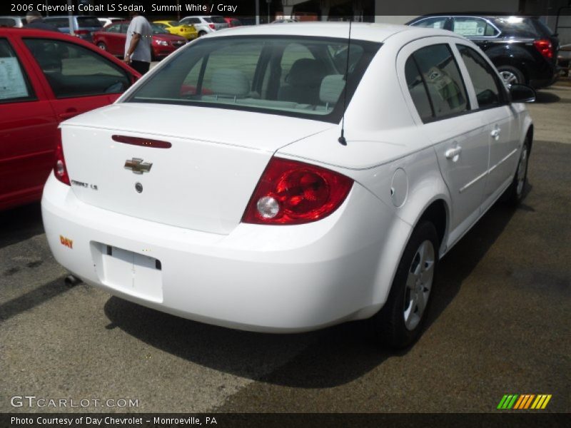 Summit White / Gray 2006 Chevrolet Cobalt LS Sedan