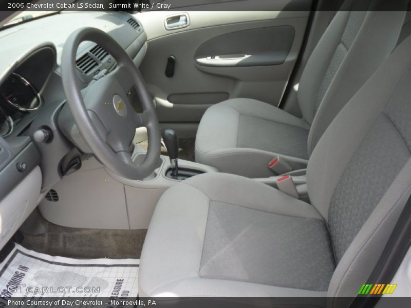 Summit White / Gray 2006 Chevrolet Cobalt LS Sedan