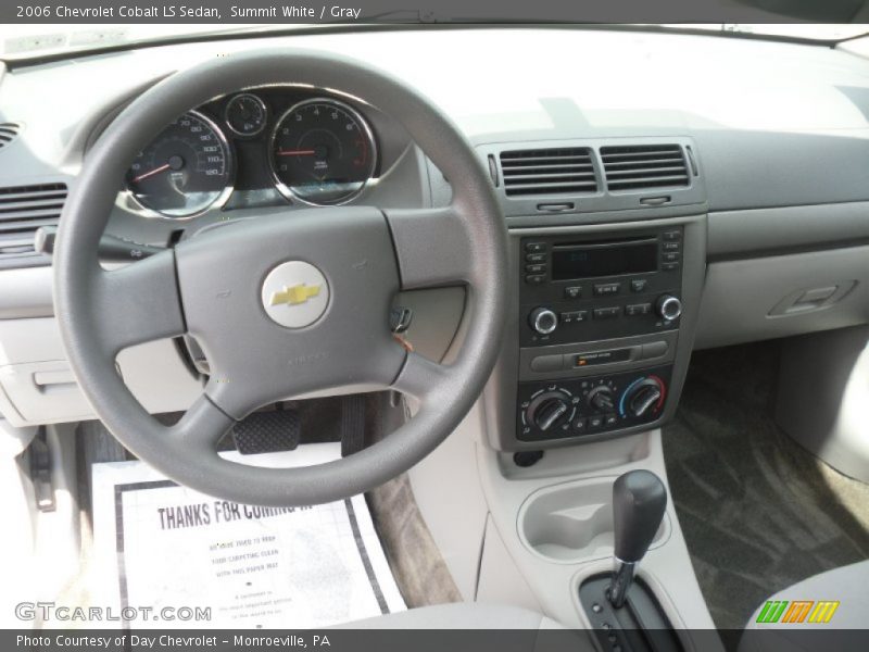 Summit White / Gray 2006 Chevrolet Cobalt LS Sedan