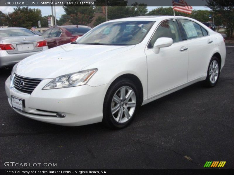 Starfire White Pearl / Cashmere 2008 Lexus ES 350