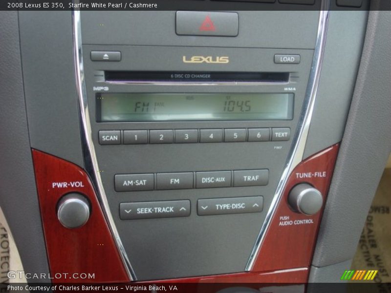 Starfire White Pearl / Cashmere 2008 Lexus ES 350