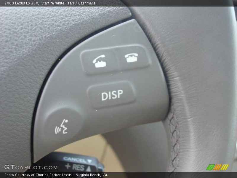 Starfire White Pearl / Cashmere 2008 Lexus ES 350