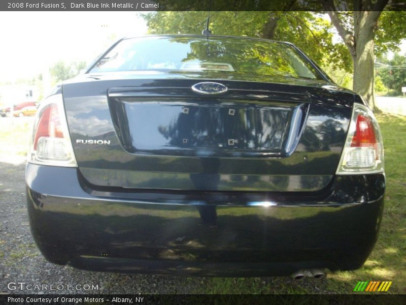 Dark Blue Ink Metallic / Camel 2008 Ford Fusion S