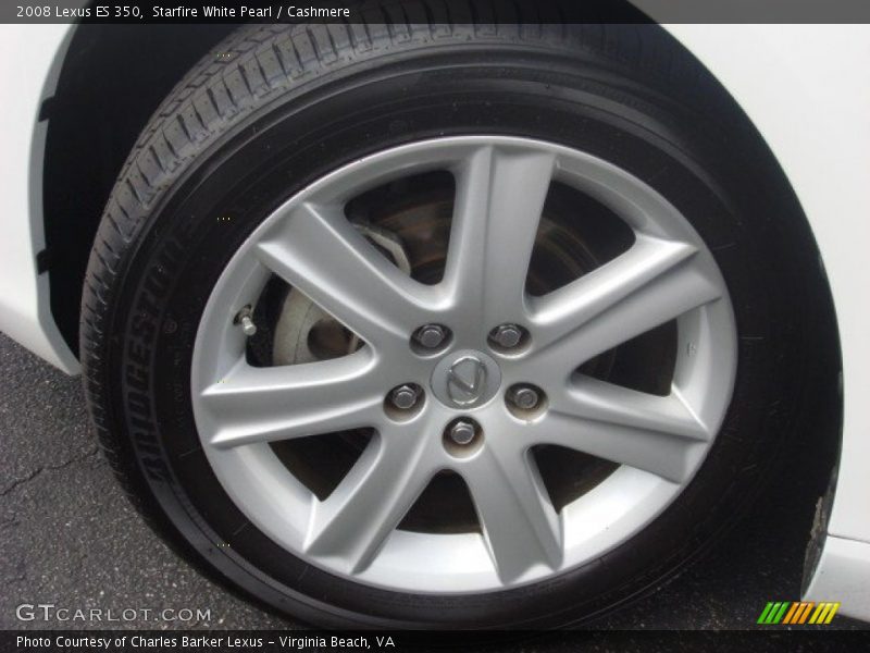 Starfire White Pearl / Cashmere 2008 Lexus ES 350