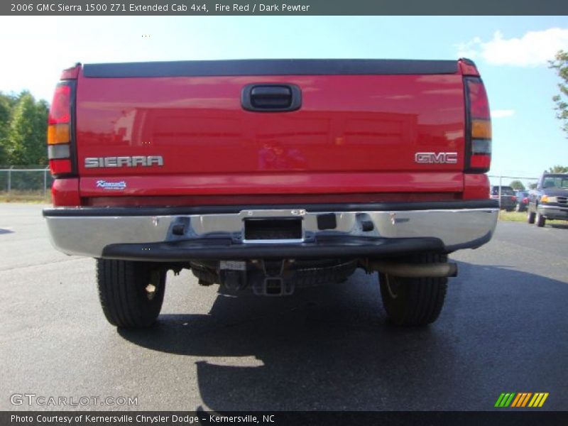 Fire Red / Dark Pewter 2006 GMC Sierra 1500 Z71 Extended Cab 4x4