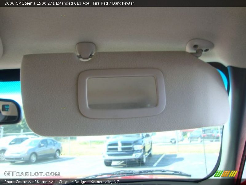Fire Red / Dark Pewter 2006 GMC Sierra 1500 Z71 Extended Cab 4x4