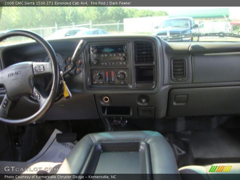 Fire Red / Dark Pewter 2006 GMC Sierra 1500 Z71 Extended Cab 4x4