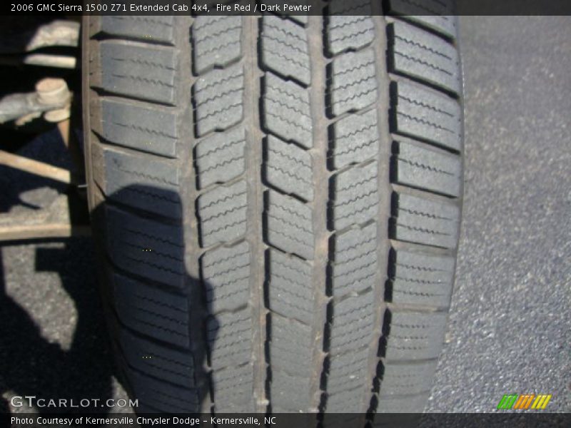 Fire Red / Dark Pewter 2006 GMC Sierra 1500 Z71 Extended Cab 4x4