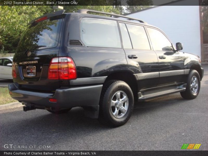 Black / Shadow Gray 2002 Toyota Land Cruiser