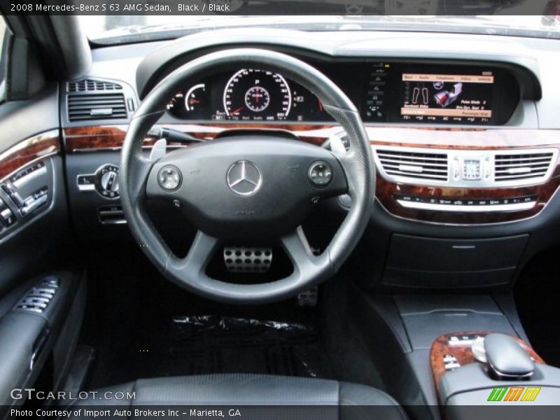  2008 S 63 AMG Sedan Black Interior
