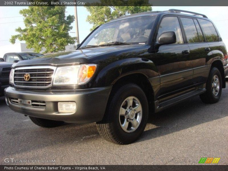 Black / Shadow Gray 2002 Toyota Land Cruiser