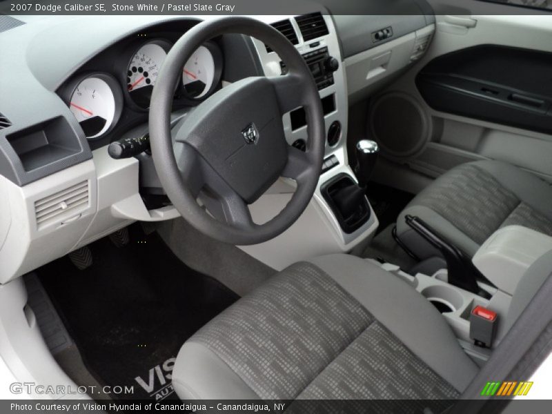Pastel Slate Gray Interior - 2007 Caliber SE 