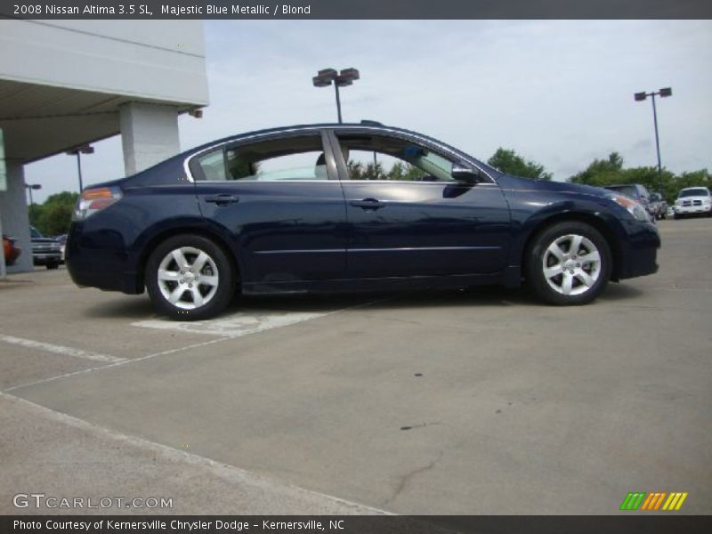Majestic Blue Metallic / Blond 2008 Nissan Altima 3.5 SL