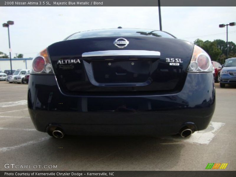 Majestic Blue Metallic / Blond 2008 Nissan Altima 3.5 SL
