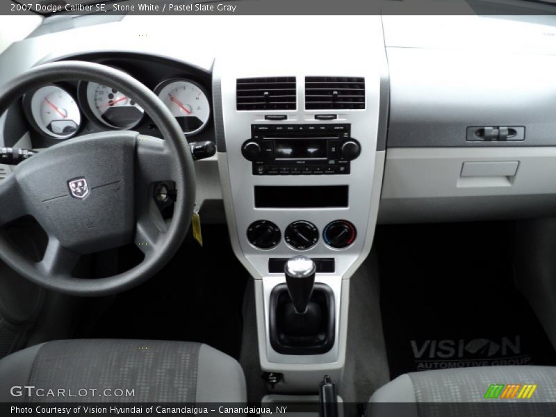 Dashboard of 2007 Caliber SE