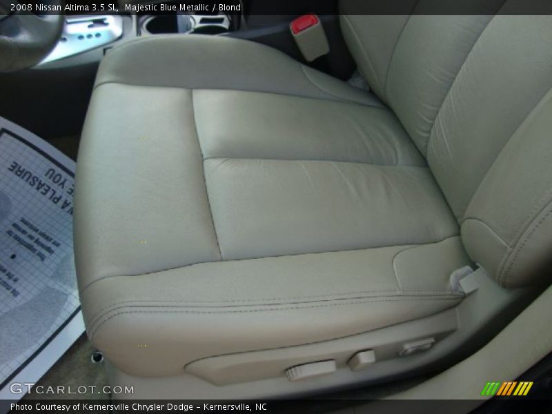 Majestic Blue Metallic / Blond 2008 Nissan Altima 3.5 SL