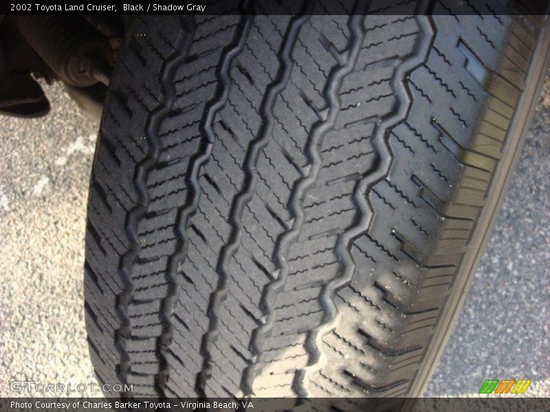 Black / Shadow Gray 2002 Toyota Land Cruiser