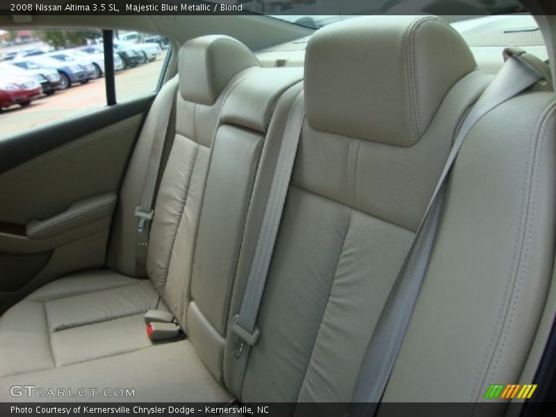 Majestic Blue Metallic / Blond 2008 Nissan Altima 3.5 SL