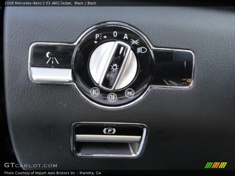 Controls of 2008 S 63 AMG Sedan