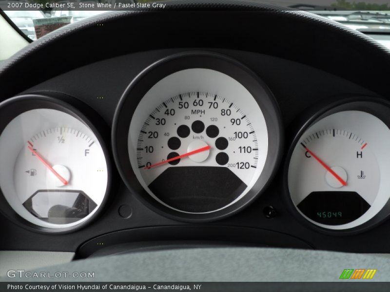  2007 Caliber SE SE Gauges