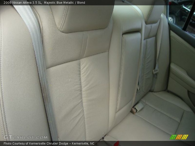 Majestic Blue Metallic / Blond 2008 Nissan Altima 3.5 SL