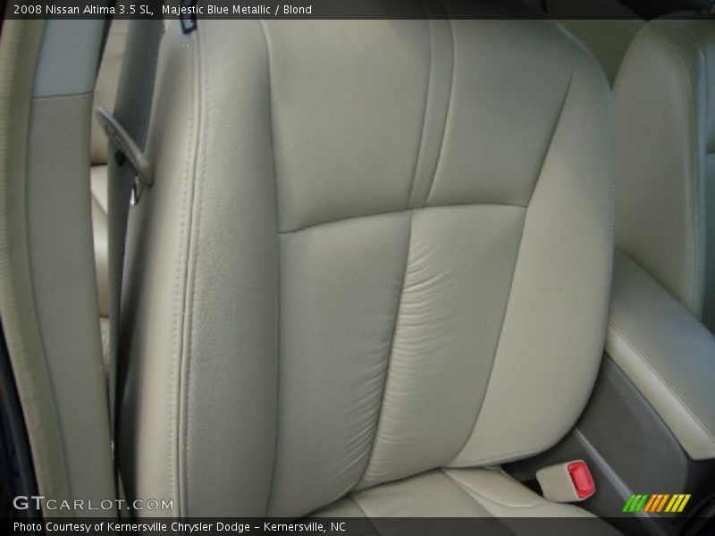 Majestic Blue Metallic / Blond 2008 Nissan Altima 3.5 SL
