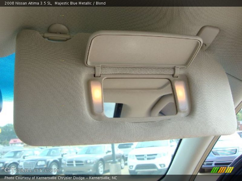 Majestic Blue Metallic / Blond 2008 Nissan Altima 3.5 SL