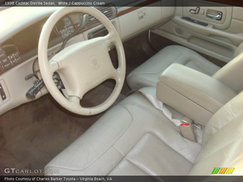 Cappuccino Cream Interior - 1998 DeVille Sedan 