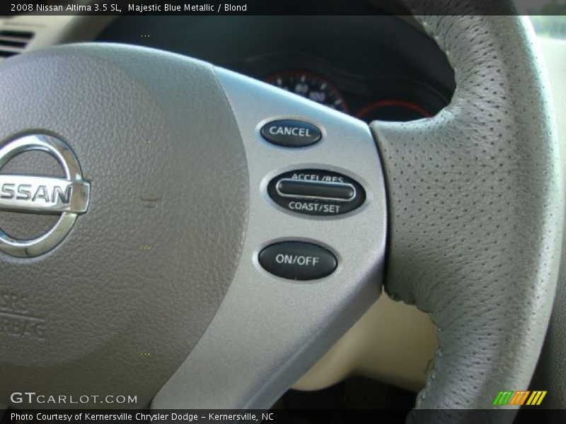 Majestic Blue Metallic / Blond 2008 Nissan Altima 3.5 SL