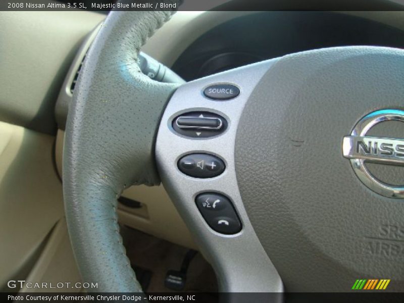 Majestic Blue Metallic / Blond 2008 Nissan Altima 3.5 SL