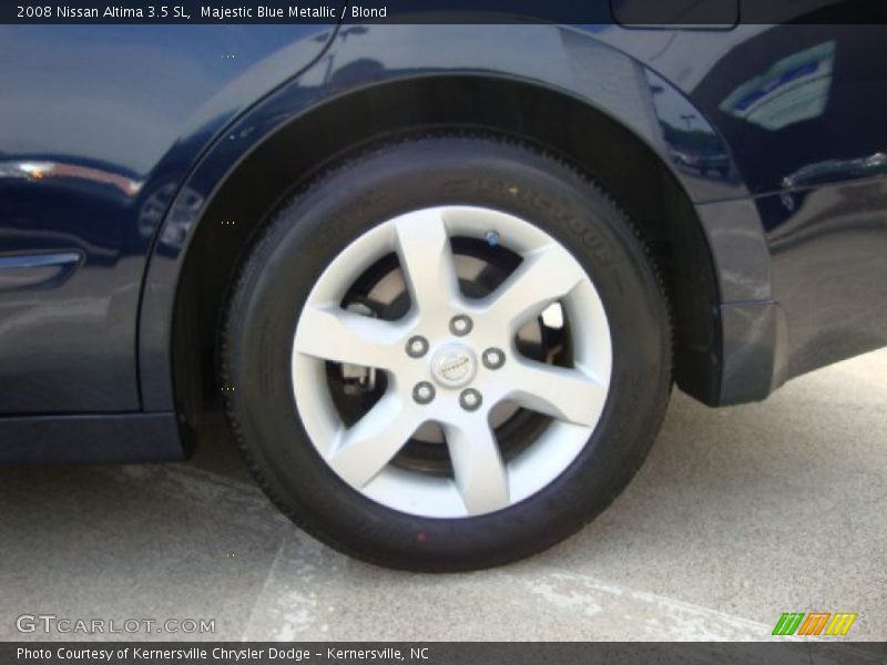 Majestic Blue Metallic / Blond 2008 Nissan Altima 3.5 SL