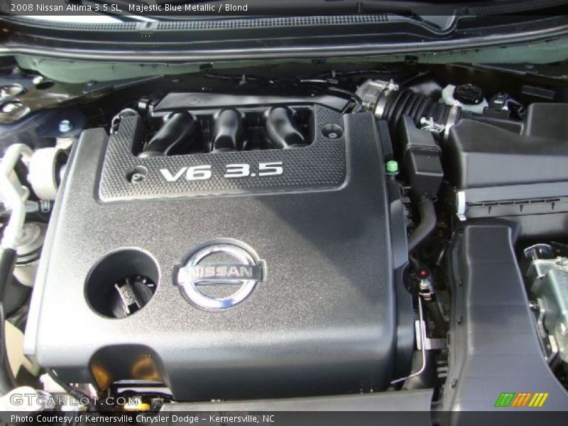 Majestic Blue Metallic / Blond 2008 Nissan Altima 3.5 SL