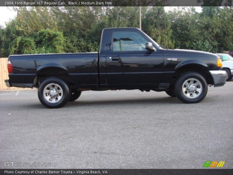 Black / Medium Dark Flint 2004 Ford Ranger XLT Regular Cab