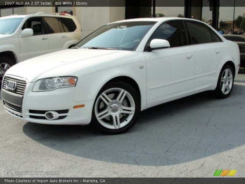 Ibis White / Ebony 2007 Audi A4 2.0T Sedan