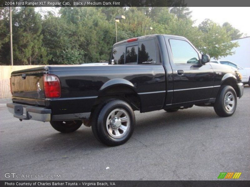 Black / Medium Dark Flint 2004 Ford Ranger XLT Regular Cab