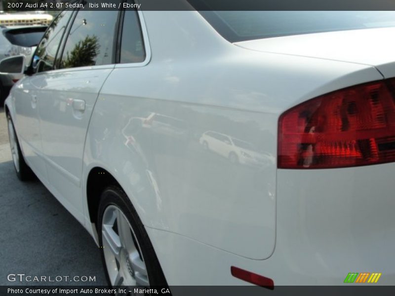 Ibis White / Ebony 2007 Audi A4 2.0T Sedan