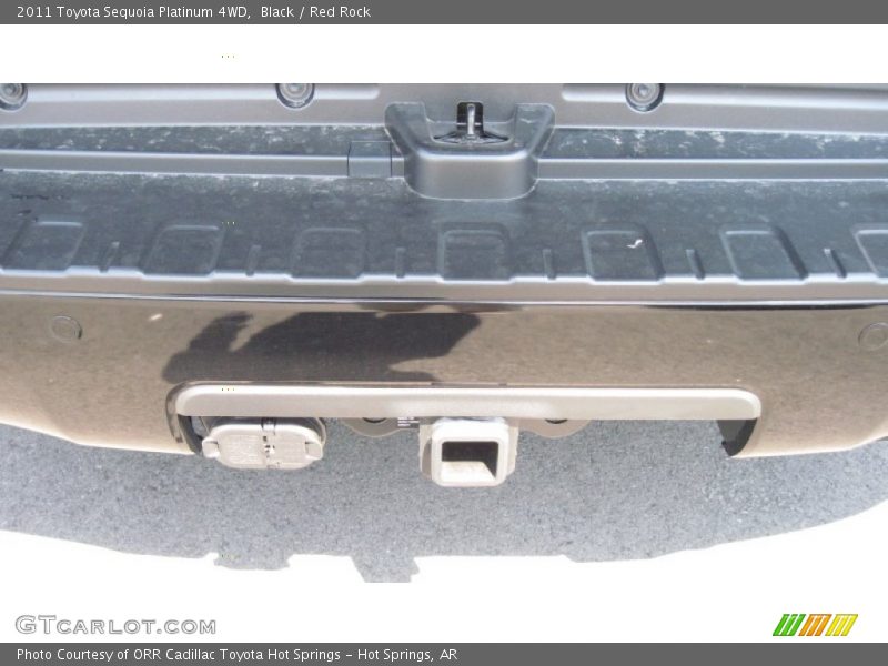 Black / Red Rock 2011 Toyota Sequoia Platinum 4WD