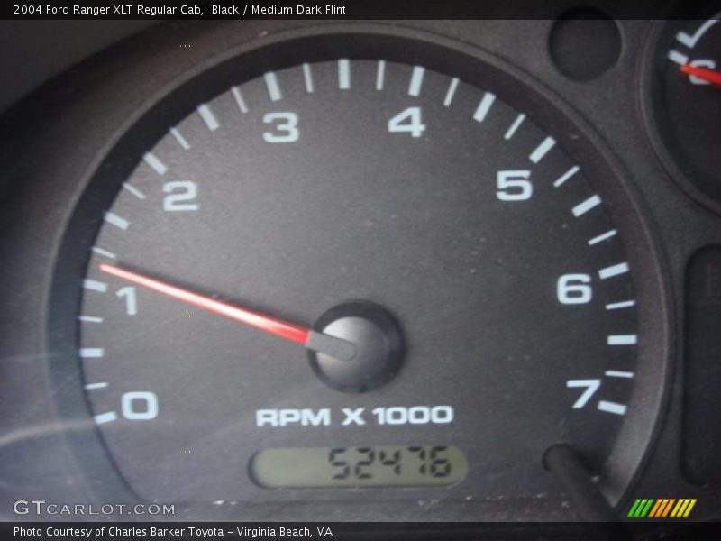 Black / Medium Dark Flint 2004 Ford Ranger XLT Regular Cab