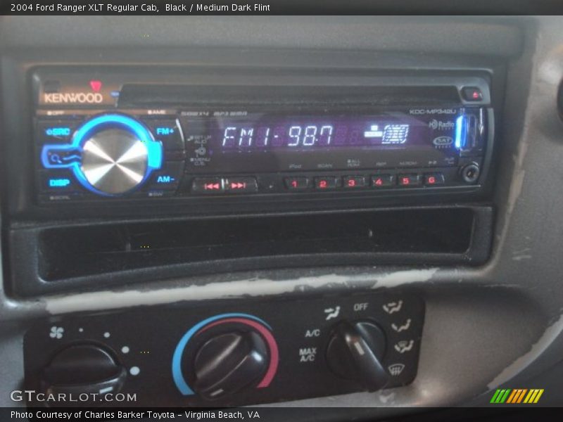 Black / Medium Dark Flint 2004 Ford Ranger XLT Regular Cab