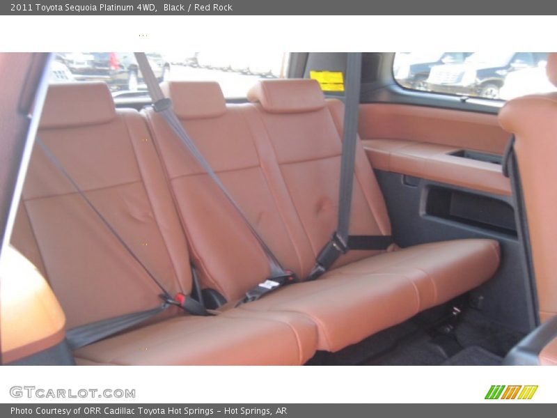 Black / Red Rock 2011 Toyota Sequoia Platinum 4WD