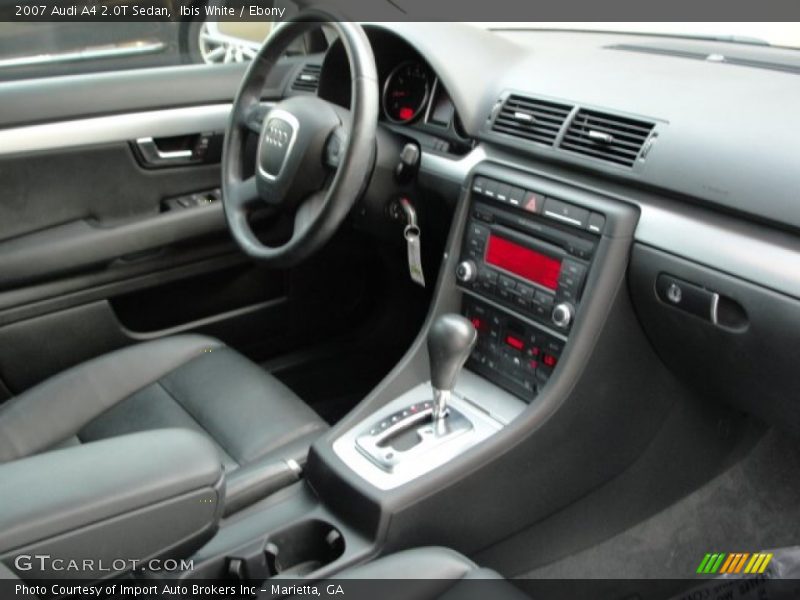 Ibis White / Ebony 2007 Audi A4 2.0T Sedan