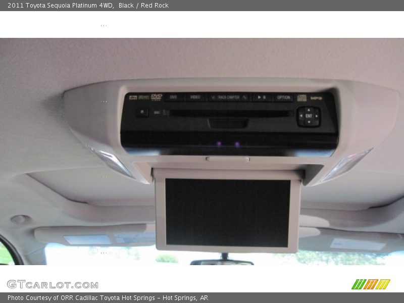 Black / Red Rock 2011 Toyota Sequoia Platinum 4WD