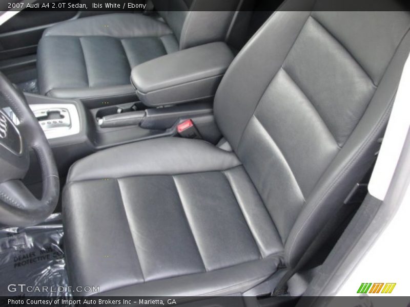 Ibis White / Ebony 2007 Audi A4 2.0T Sedan