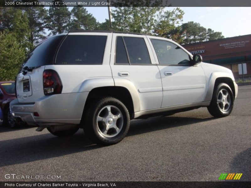 Summit White / Light Gray 2006 Chevrolet TrailBlazer LT