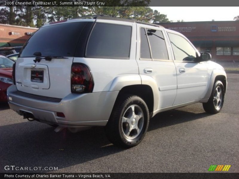Summit White / Light Gray 2006 Chevrolet TrailBlazer LT