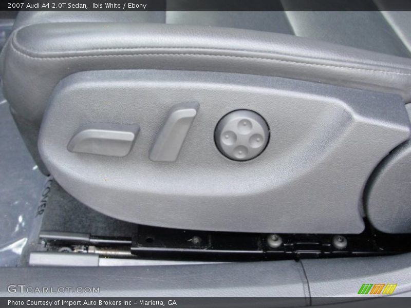 Ibis White / Ebony 2007 Audi A4 2.0T Sedan