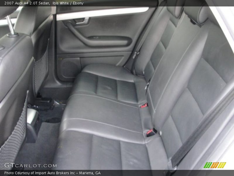 Ibis White / Ebony 2007 Audi A4 2.0T Sedan